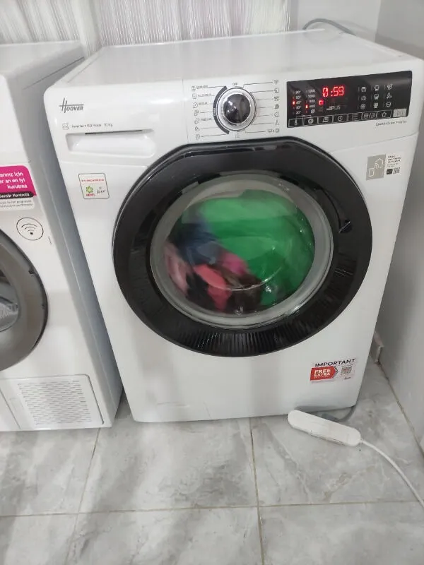 Hoover H3WPS2106TAB6-17 10 kg Wi-Fi Bağlantılı 1200 Devir Çamaşır Makinesi