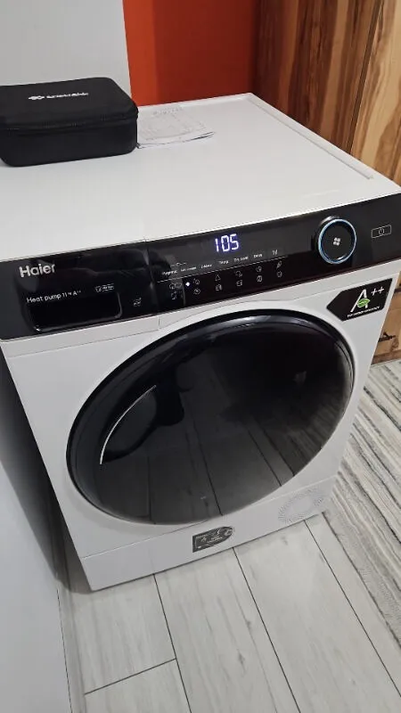 Haier HD110-A2959E-TR 11 kg Wi-Fi Bağlantılı Isı Pompalı Kurutma Makinesi