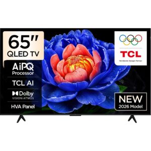 TCL 65T6D 65'' 165 Ekran Uydu Alıcılı 4K Ultra HD Google Smart QLED TV